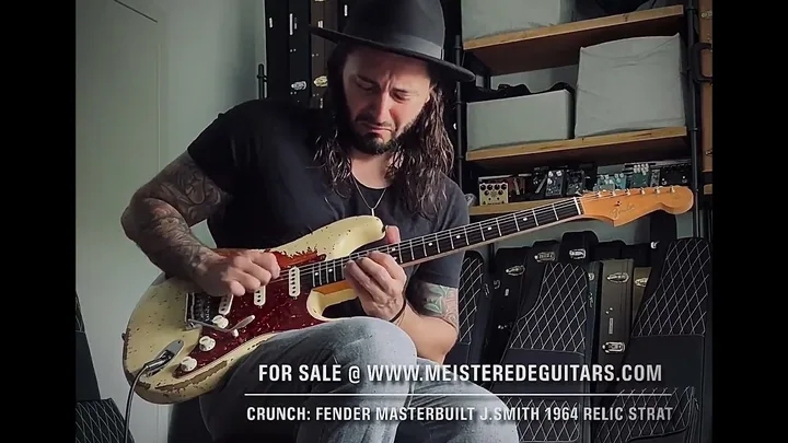 Crunch: 2016 Fender Jason Smith Masterbuilt 1964 Relic Strat