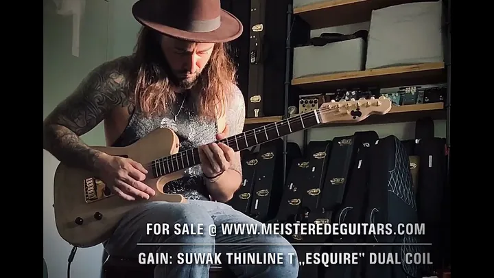 Suwak Custom Guitars Thinline T Dual Coil Esquire + Split