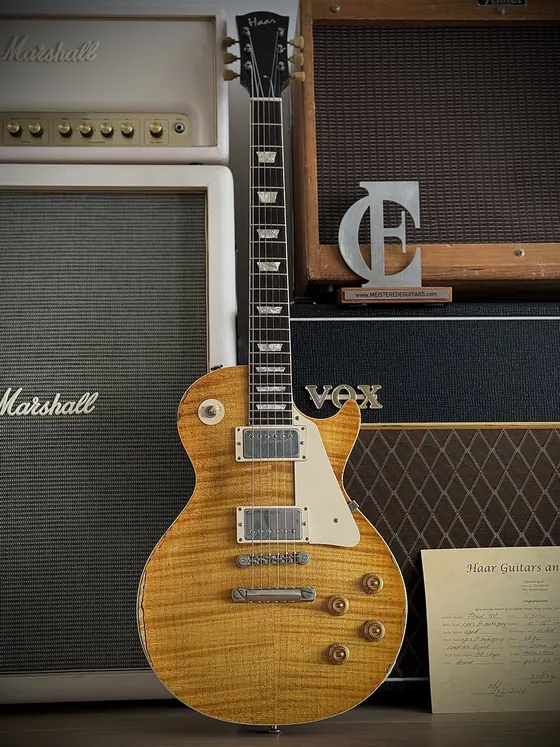 Haar Trad '58 Aged Lemon Burst