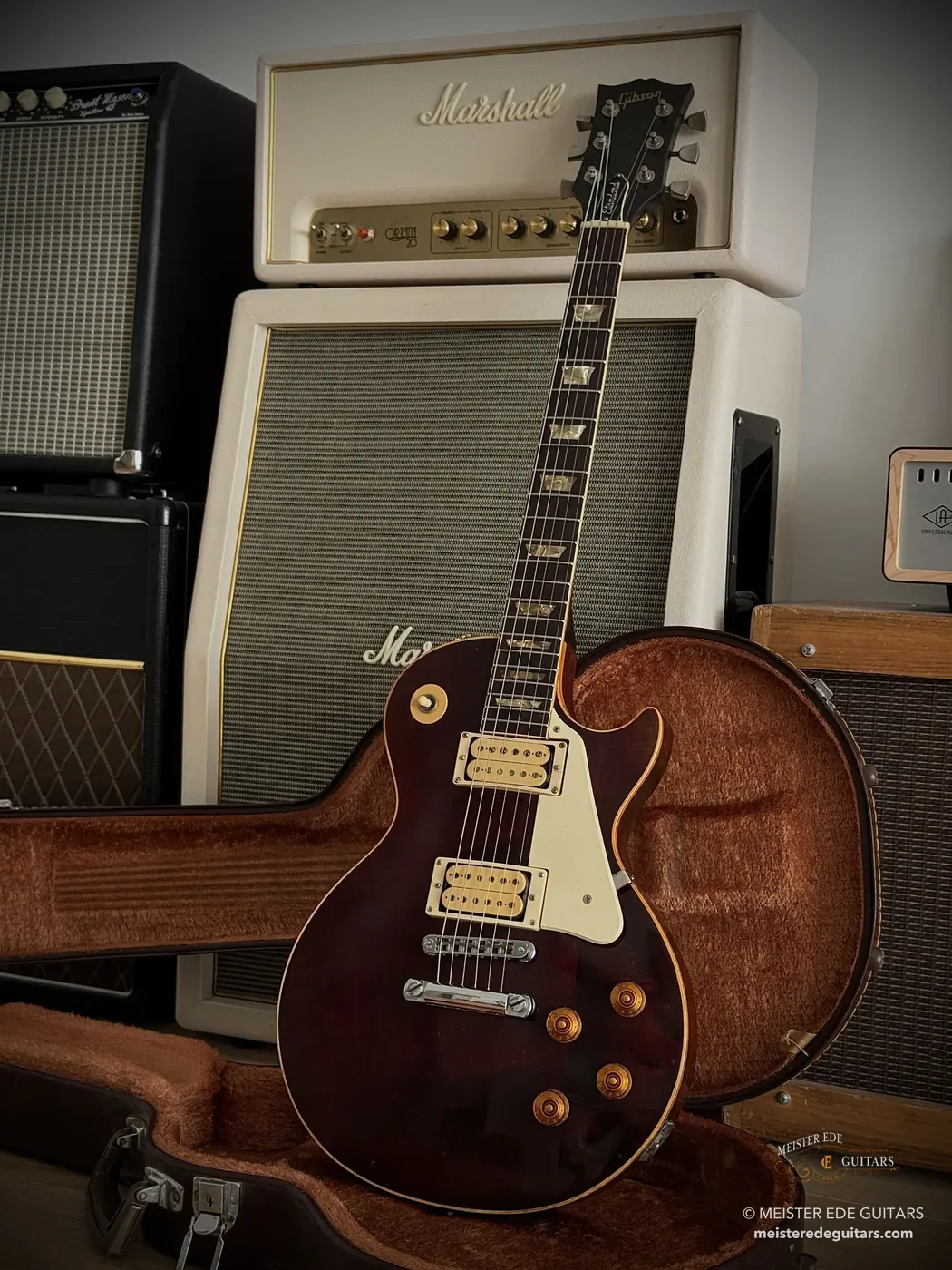 Gibson Les Paul Standard Wine Red, Stainless Steel Refret (1977)