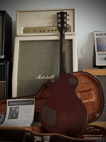 Gibson Les Paul Standard Wine Red, Stainless Steel Refret (1977) Foto 14