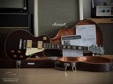 Gibson Les Paul Standard Wine Red, Stainless Steel Refret (1977) Foto 30