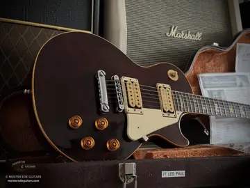 Gibson Les Paul Standard Wine Red, Stainless Steel Refret (1977) Foto 32