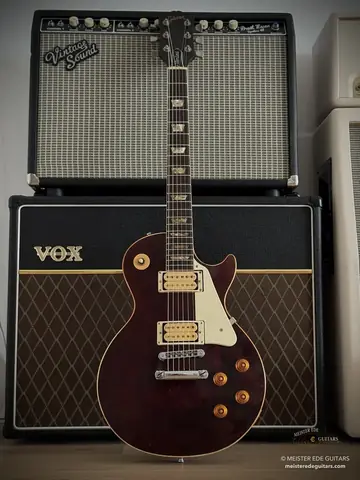 Gibson Les Paul Standard Wine Red, Stainless Steel Refret (1977) Foto 34