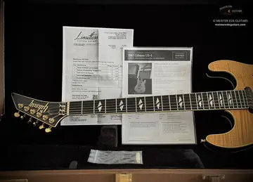 Gibson US-1 Superstrat Natural Flame Maple (1987) Foto 21