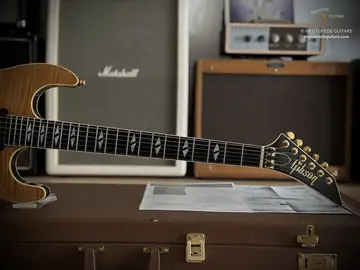 Gibson US-1 Superstrat Natural Flame Maple (1987) Foto 30