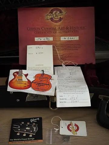 Gibson CS 1954 Les Paul Custom Black Beauty (2003) Foto 4