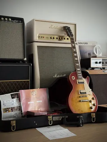 Gibson Custom Shop 1958 Les Paul Std. Reissue R8 — Washed Cherry (2005) Foto 3