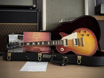 Gibson Custom Shop 1958 Les Paul Std. Reissue R8 — Washed Cherry (2005) Foto 9