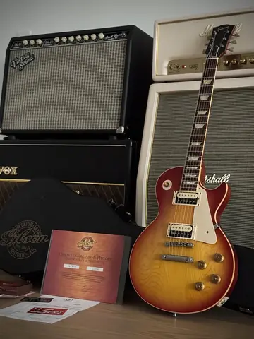 Gibson Custom Shop 1958 Les Paul Std. Reissue R8 — Washed Cherry (2005) Foto 12