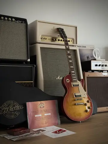 Gibson Custom Shop 1958 Les Paul Std. Reissue R8 — Washed Cherry (2005) Foto 13