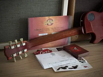 Gibson Custom Shop 1958 Les Paul Std. Reissue R8 — Washed Cherry (2005) Foto 21