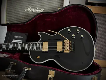 Gibson Custom Shop Les Paul Axcess Custom Ebony Floyd Rose, Gold Hardware (2011) Photo 18