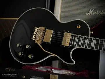 Gibson Custom Shop Les Paul Axcess Custom Ebony Floyd Rose, Gold Hardware (2011) Photo 20