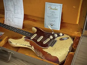 Fender Masterbuilt JS 1964 Heavy Relic Strat (2016) Foto 5