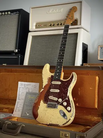 Fender Masterbuilt JS 1964 Heavy Relic Strat (2016) Foto 6