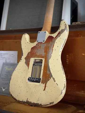Fender Masterbuilt JS 1964 Heavy Relic Strat (2016) Foto 12