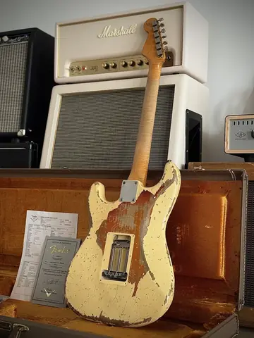 Fender Masterbuilt JS 1964 Heavy Relic Strat (2016) Foto 13