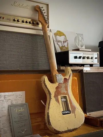 Fender Masterbuilt JS 1964 Heavy Relic Strat (2016) Foto 14