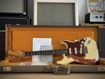 Fender Masterbuilt JS 1964 Heavy Relic Strat (2016) Foto 19