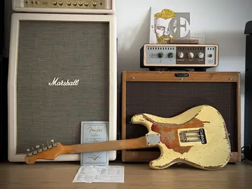 Fender Masterbuilt JS 1964 Heavy Relic Strat (2016) Foto 26