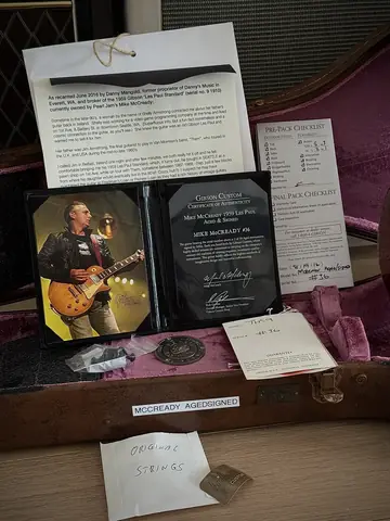 Gibson '59 McCready Les Paul Aged & Signed (2016) Photo 2