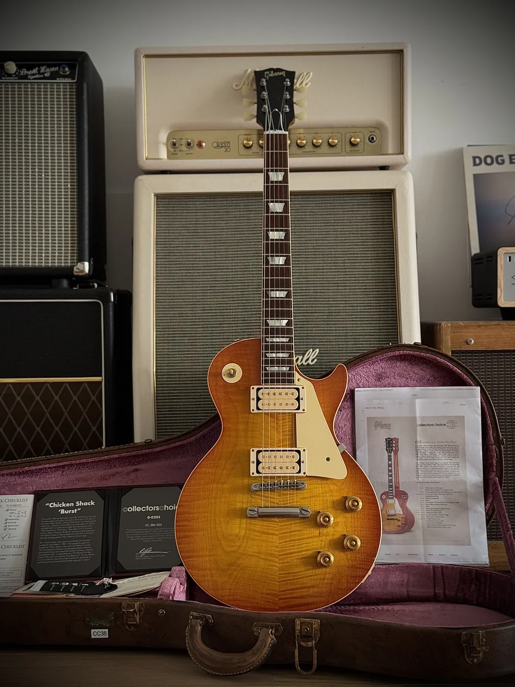 Gibson Collector’s Choice #38 „Chicken Shack Burst“ Aged #003 (2017)