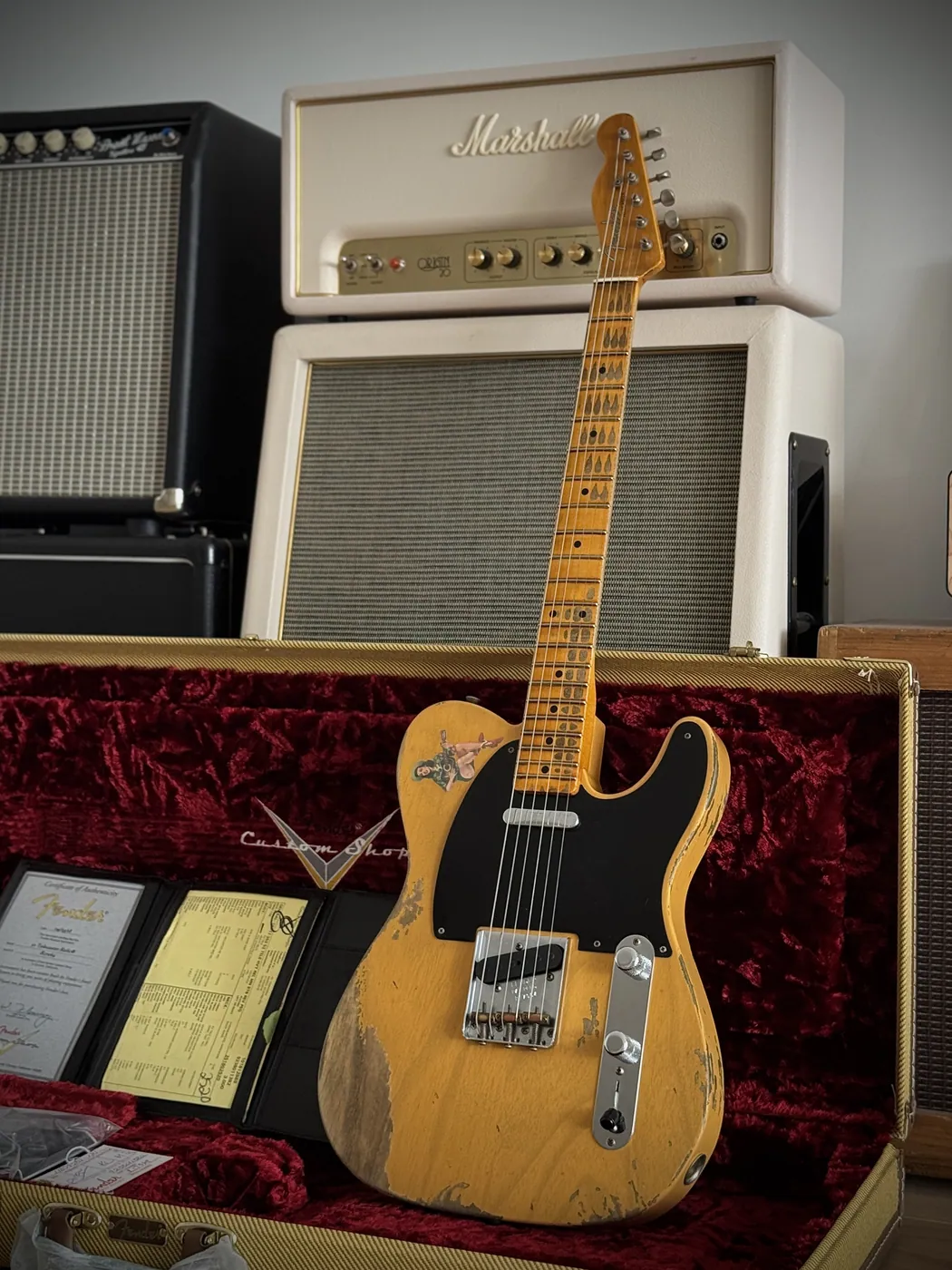 Fender Custom Shop '52 Telecaster Heavy Relic Reverse Headstock (2018)