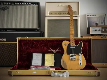 Fender Custom Shop '52 Telecaster Heavy Relic Reverse Headstock (2018) Foto 2