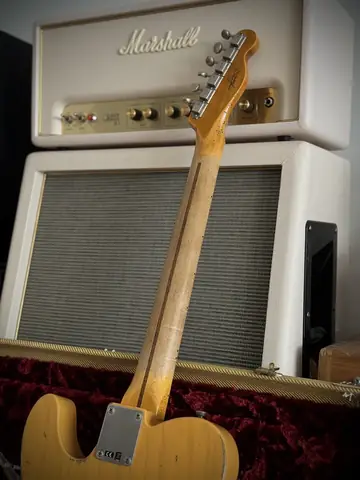 Fender Custom Shop '52 Telecaster Heavy Relic Reverse Headstock (2018) Foto 8