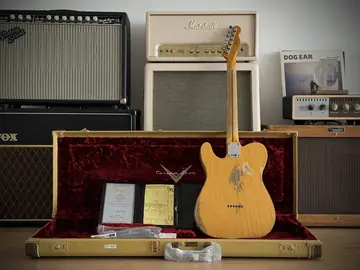 Fender Custom Shop '52 Telecaster Heavy Relic Reverse Headstock (2018) Foto 9