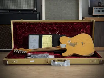 Fender Custom Shop '52 Telecaster Heavy Relic Reverse Headstock (2018) Foto 11