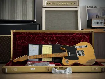 Fender Custom Shop '52 Telecaster Heavy Relic Reverse Headstock (2018) Foto 13