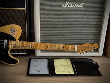 Fender Custom Shop '52 Telecaster Heavy Relic Reverse Headstock (2018) Foto 16