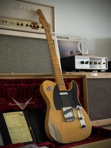 Fender Custom Shop '52 Telecaster Heavy Relic Reverse Headstock (2018) Foto 22
