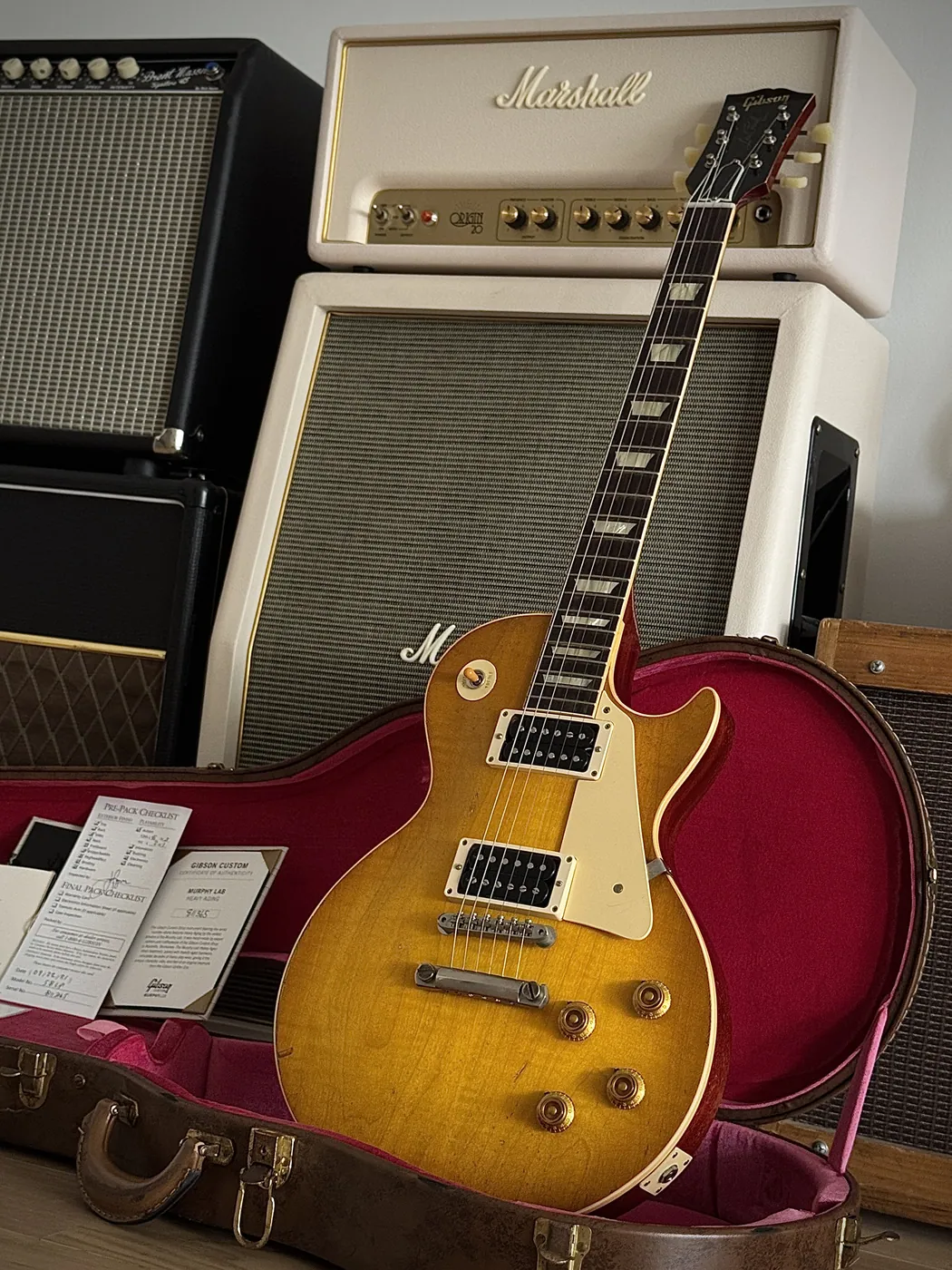 Gibson Murphy Lab 1958 Les Paul Standard Heavy Aged Lemon Burst (2021)