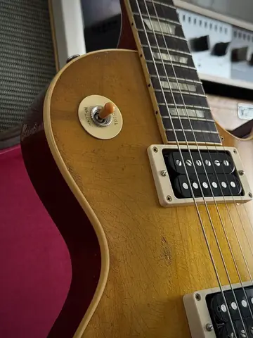 Gibson Murphy Lab 1958 Les Paul Standard Heavy Aged Lemon Burst (2021) Foto 5