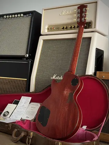 Gibson Murphy Lab 1958 Les Paul Standard Heavy Aged Lemon Burst (2021) Foto 11