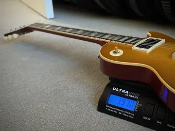 Gibson Murphy Lab 1958 Les Paul Standard Heavy Aged Lemon Burst (2021) Foto 30