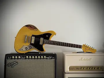 Novo Serus P2 Custom Flamed Neck (2021) Photo 22