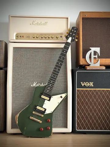 Ben Wasser Shaft #4 Olive Green Medium Relic (2022, Private Stock) Foto 2