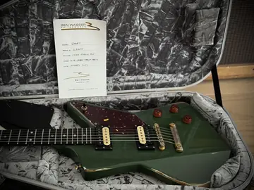 Ben Wasser Shaft #4 Olive Green Medium Relic (2022, Private Stock) Foto 4