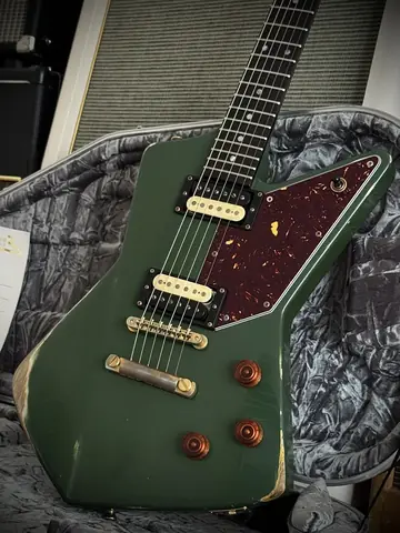 Ben Wasser Shaft #4 Olive Green Medium Relic (2022, Private Stock) Foto 14