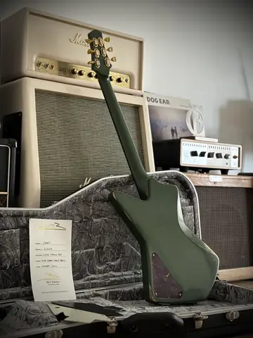 Ben Wasser Shaft #4 Olive Green Medium Relic (2022, Private Stock) Foto 17