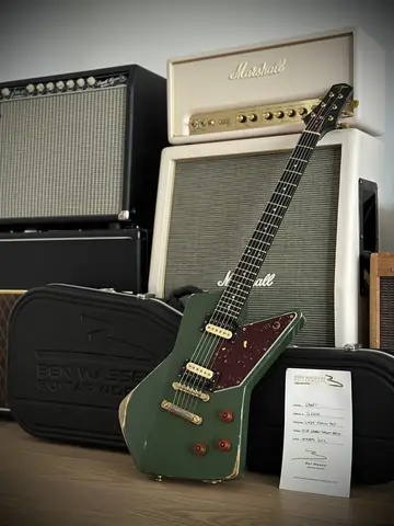 Ben Wasser Shaft #4 Olive Green Medium Relic (2022, Private Stock) Foto 21