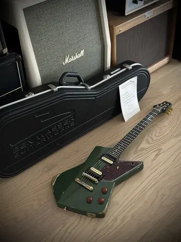 Ben Wasser Shaft #4 Olive Green Medium Relic (2022, Private Stock) Foto 24