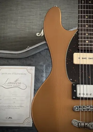 Limitless Sonora Gold Roasted Pine HB/P90 (2022) Foto 4