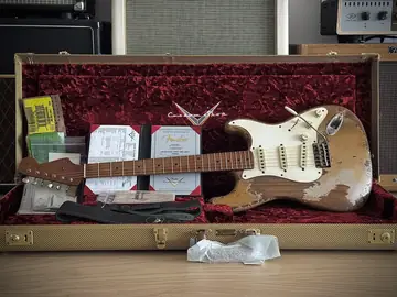 Fender Masterbuilt Vincent van Trigt 1955 Roasted Ash Ultimate Relic (2023) Foto 4