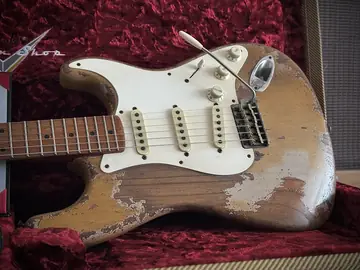 Fender Masterbuilt Vincent van Trigt 1955 Roasted Ash Ultimate Relic (2023) Foto 5