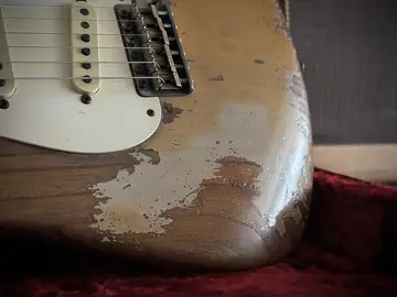 Fender Masterbuilt Vincent van Trigt 1955 Roasted Ash Ultimate Relic (2023) Foto 7